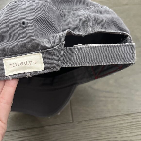 Y2K esque BLUEDYE Art to Wear PaigeBoy Cap Hat Boho Denim - Picture 4 of 5